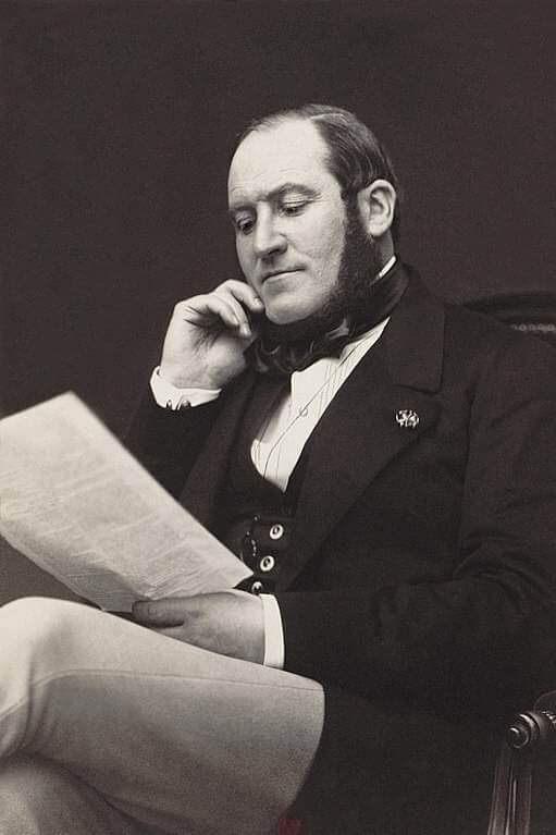 Baron Haussmann (1809-1891), prefect, urban planner of the Paris of Napoleon III.