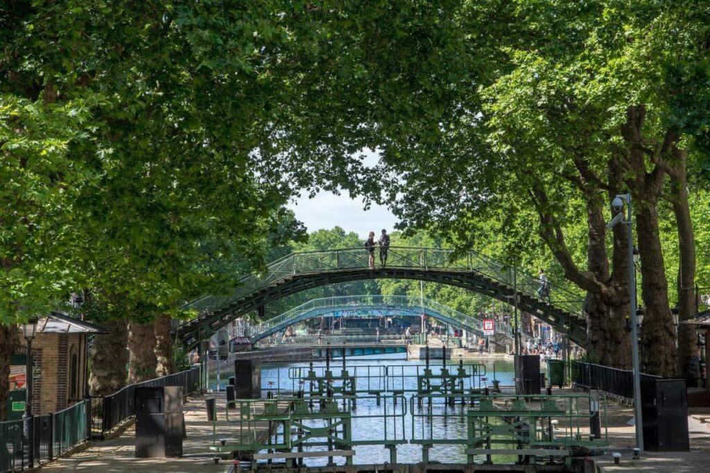 Canal Saint Martin, Paris France