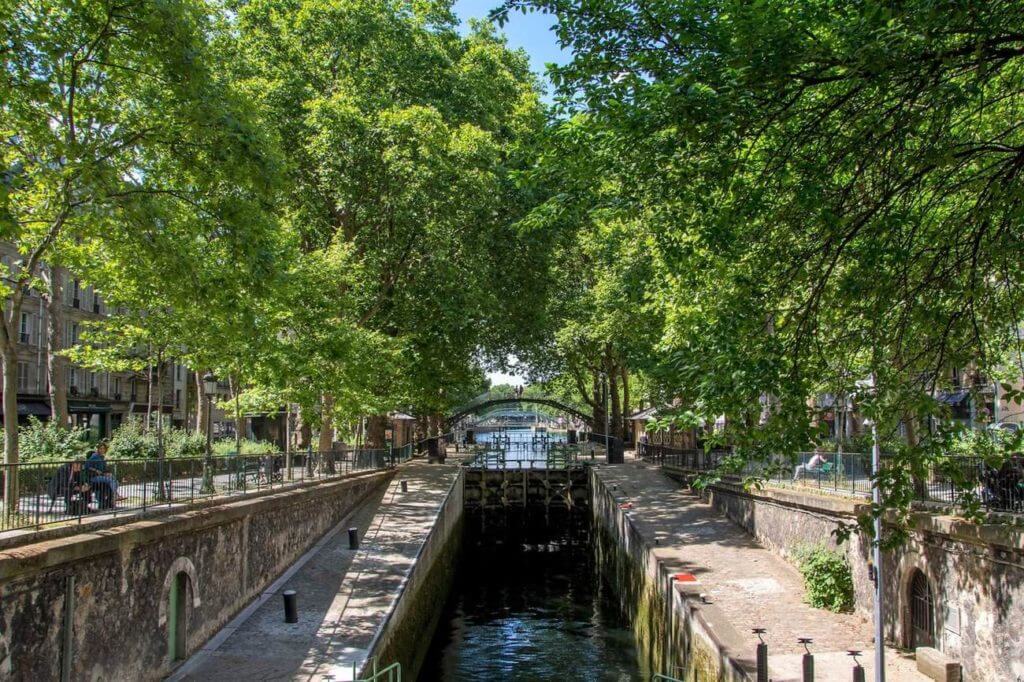 Canal Saint Martin, Paris France