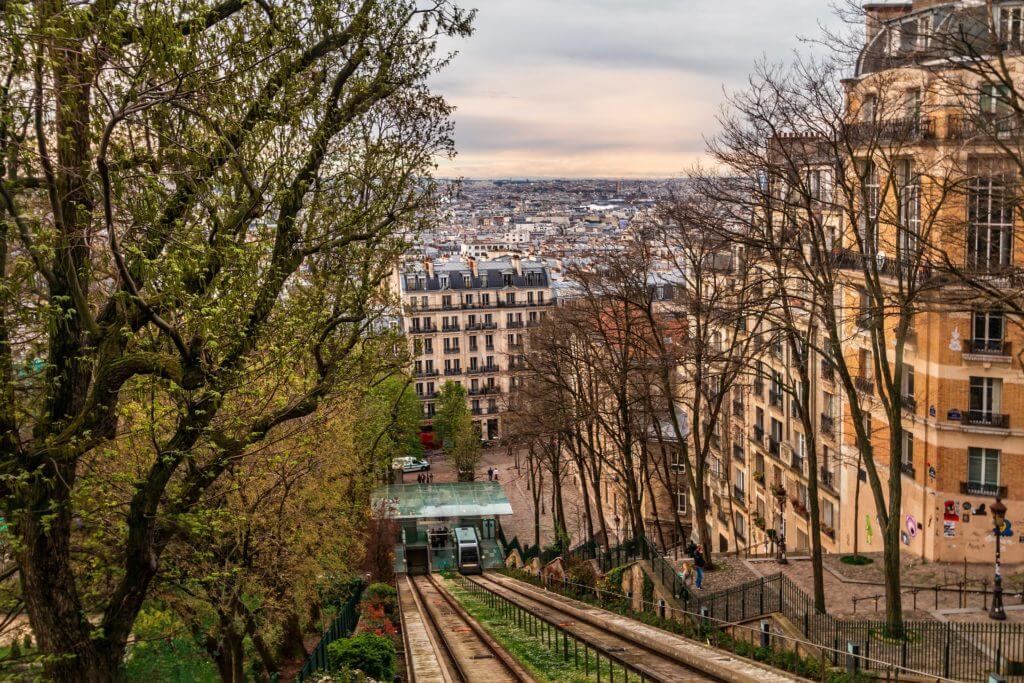 Quartier de Montmartre, Paris, France
